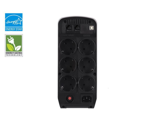 CyberPower UPS CP900EPFCLCD (900VA/540W, 6xSchuko, AVR) - 338493 - zdjęcie 2